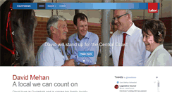 Desktop Screenshot of davidmehan.com.au